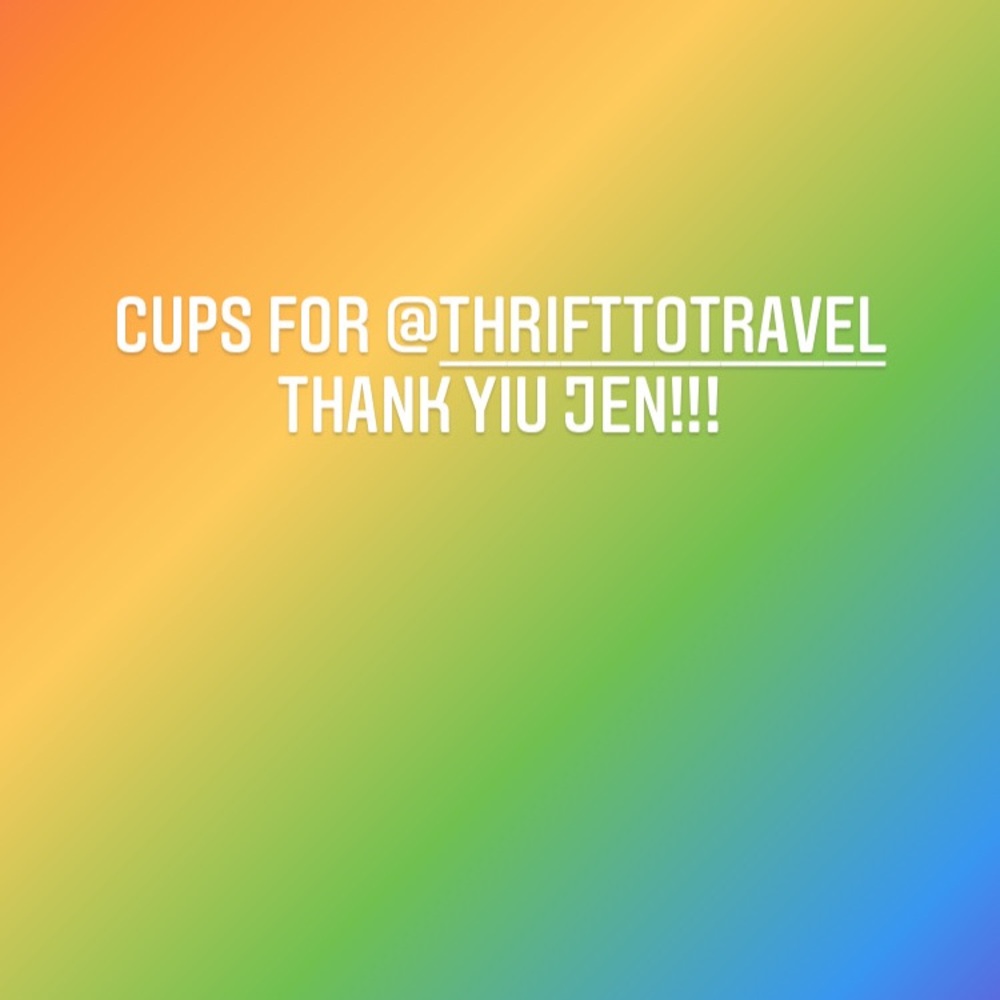 5 Packs of Sbux Color Cups
